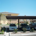 Single Post Carports