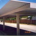 Single Post Carports